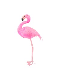 PINK FLAMINGO 6CM X 14CM X 27CM