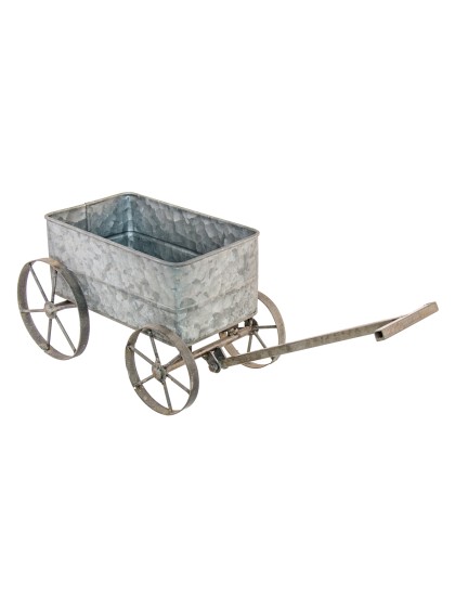 METAL WAGON CART 47CM X 13.5CM X 14.5CM