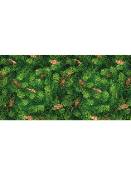 CHEMIN DE TABLE ROMANCE BRANCHES PIN PHOTOPRINT 30CM X 5M