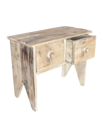 SMALL DECO CABINET W/ 2 DRAWERS 50CM X 25CM X 41CM