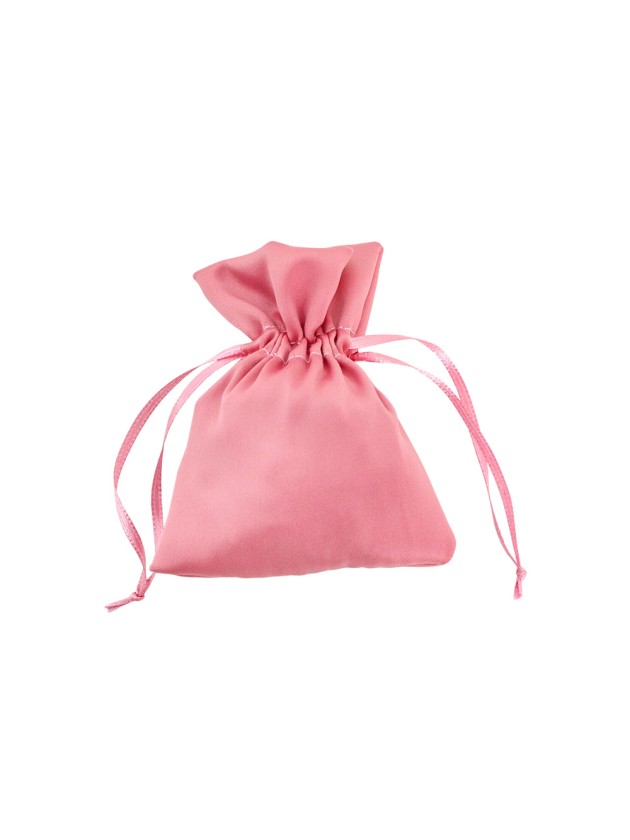 BEUTEL 4 BEUTEL FUCHSIA SATIN 8CM X 10CM