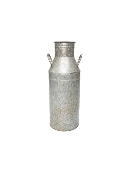 ZINC MILK POT DIA 26.5CM X 71CM / DIA 17.2CM