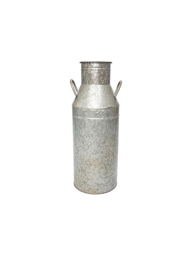 ZINC MILK POT DIA 26.5CM X 71CM / DIA 17.2CM