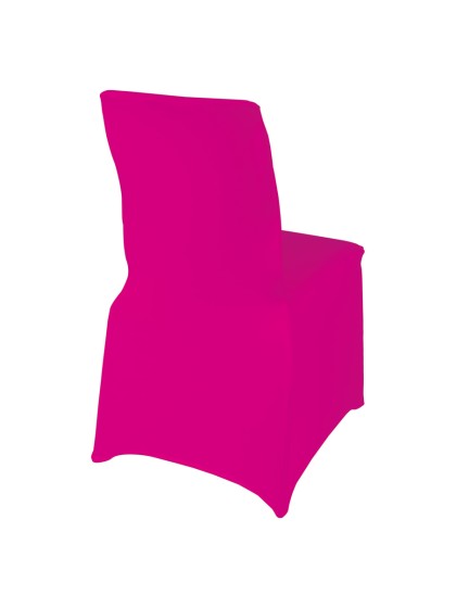HOUSSE DE CHAISE SPANDEX FUCHSIA 