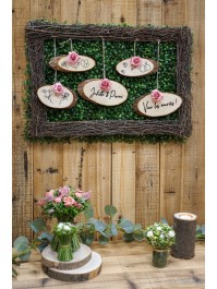 CADRE BRANCHAGE STRUCTURE METAL 60CM X 40CM