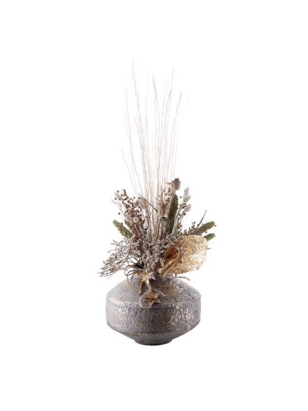 CHRISTMAS FLORAL ARRANGEMENT 3 DIA 28CM X 65CM HT