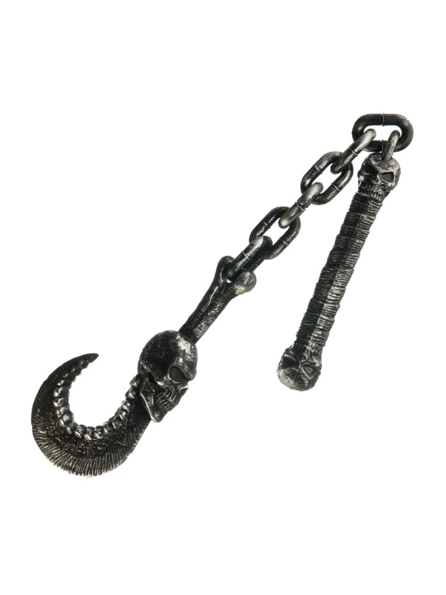 BONE CHAIN PIRATE HOOK 15CM X 5CM X 86 CM
