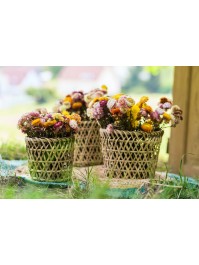 SET 3 BAMBOO BASKETS DIA 20CM X 22CM/DIA 19CM X 20CM/DIA 15CM X 17CM