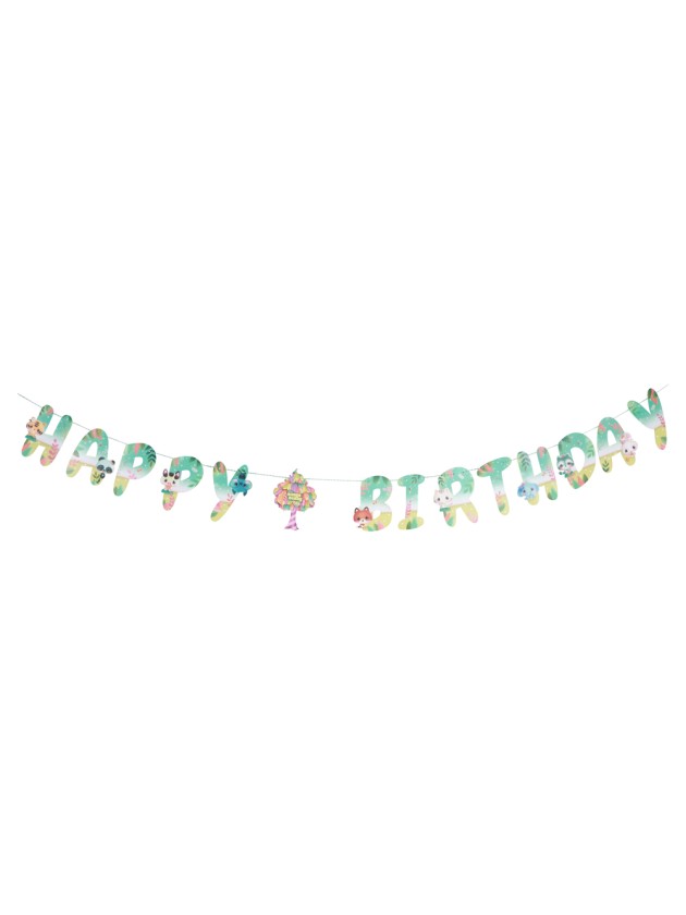 PAPER GARLAND HAPPY BIRTHDAY BANGOBERRY © 200CM X 16CM HT