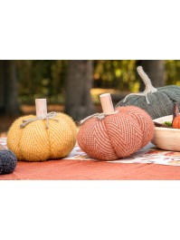 KÜRBIS STOFF SOFTY - 3 SORT. DIA 18CM X 14CM