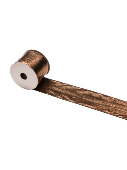 RUBAN LOOM CHOCOLAT LUISANT 6.3CM X 3M