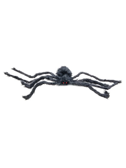 SPINNE BEHAART SCHWARZ 90CM X 15CM X 5CM