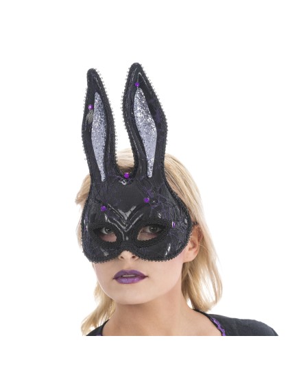 MASQUE LAPIN NOIR 