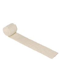 RUBAN COTON AUTHENTIC BLANC CASSE 10CM X 3M