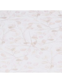 TABLE RUNNER CHIFFON LEAVES 28CM X 3M