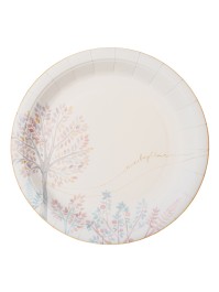 8 PLATES PLASTIC FREE MON BAPTEME 23CM
