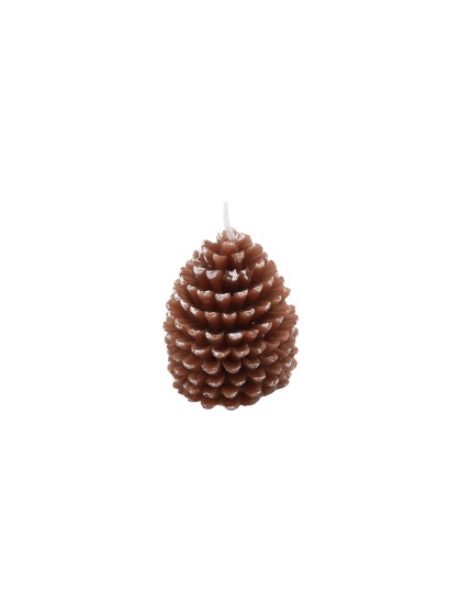 BOUGIE POMME DE PIN ENNEIGEE DIA 5.4CM X 7CM