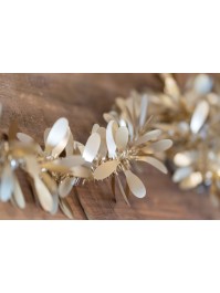 GUIRLANDE NOEL LIBELLULE OR MAT 270 CM