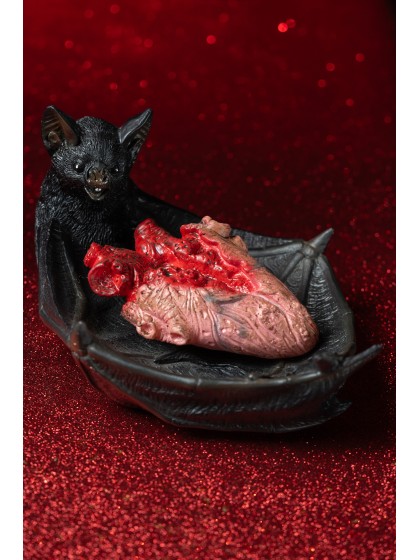 SCHALE POLYRESIN FLEDERMAUS 24CM X 18.5CM X 13CM