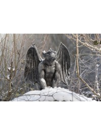 STATUE WASSERSPEIER MAGNESIA 53CM X 39CM X 54CM