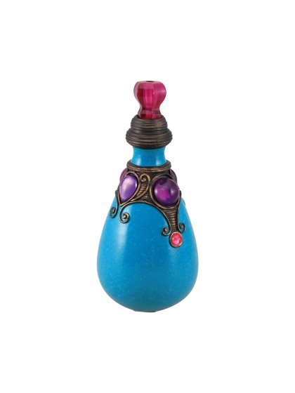 FLAKON KUNSTHARZ POTION BLAU DIA 9CM X 20CM