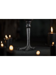 BLACK RAVEN’S FOOT POLYRESIN CANDLE HOLDER 10CM X 12CM X 19.5CM