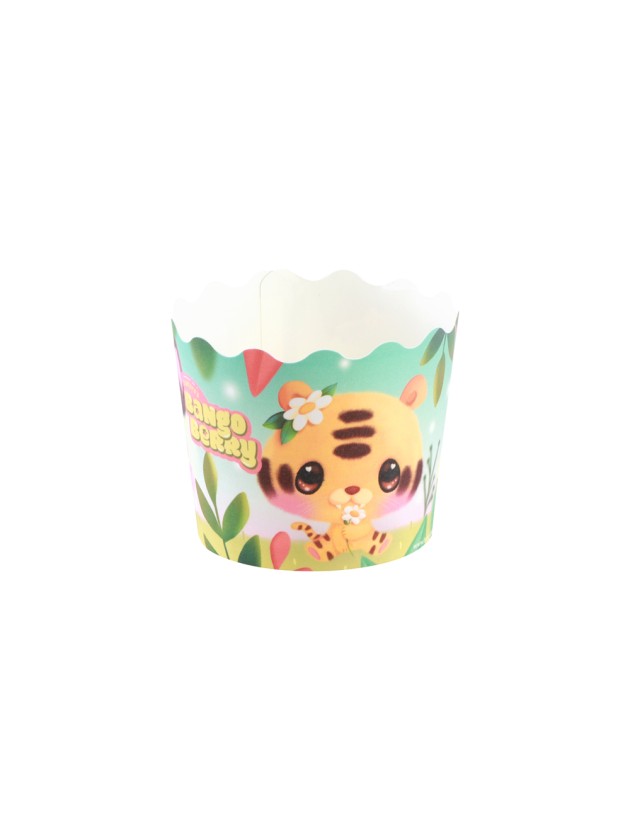 SET 12 MOULES A CUPCAKES PAPIER BANGOBERRY © DIA 6CM/7.5CM X 6CM