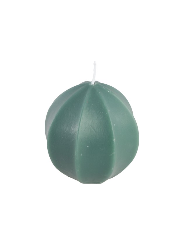 BOUGIE CARAMBOLE VERT OLIVE 7.1CM X 7.1CM X 7.2CM