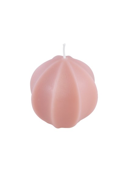 BOUGIE CARAMBOLE PECHE 7.1CM X 7.1CM X 7.2CM