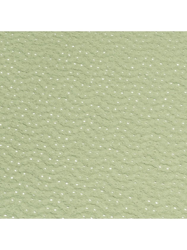 CHEMIN DE TABLE FESTONY VERT SAUGE 27CM X 3M