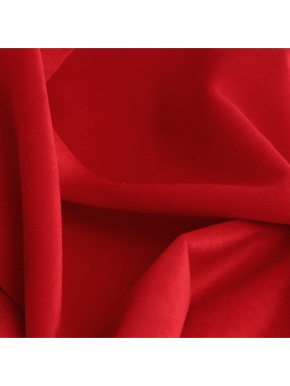 DELUXE VELVET RED TABLECLOTH 210GSM 145CM X 240CM