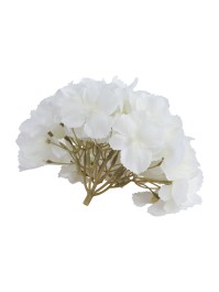 TETE HORTENSIA BLANCHE DIA 20CM X 11CM