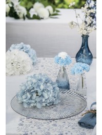 TETE HORTENSIA BLEU CIEL DIA 20CM X 11CM
