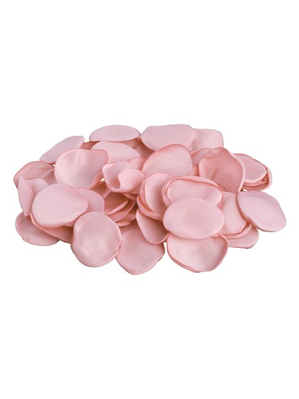 SACHET 400 PETALES DE ROSE SATIN ROSE POUDRE ENV 3CM X 4CM
