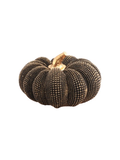 KÜRBIS STRUKTURIERT BRONZE ANTIQUE DIA 19.5CM X 11CM
