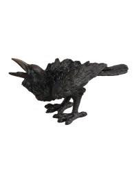 RABE SCHWARZ KUNSTHARZ 28CM X 11CM X 13.5CM