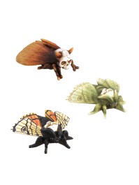 SCHMETTERLINGE TOTENKOPF - 3 ASSORTIS CA. 14CM X 12CM X 5CM