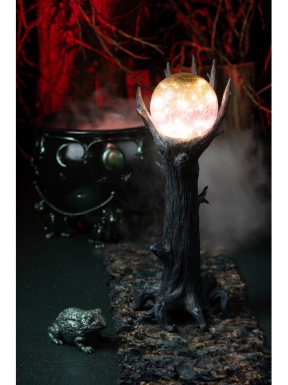 HAND AST D’BAUM MIT KUGEL MALEFIQUE LED 22CM X 20CM X 48CM