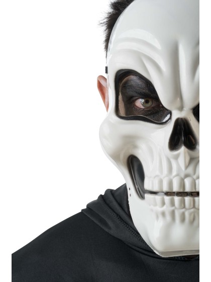 MASKE WHITE SKULL 18.2CM X 8CM X 27.5CM