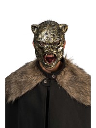 MASQUE TIGRE MAITRE DU TEMPS 21CM X 9CM X 27CM
