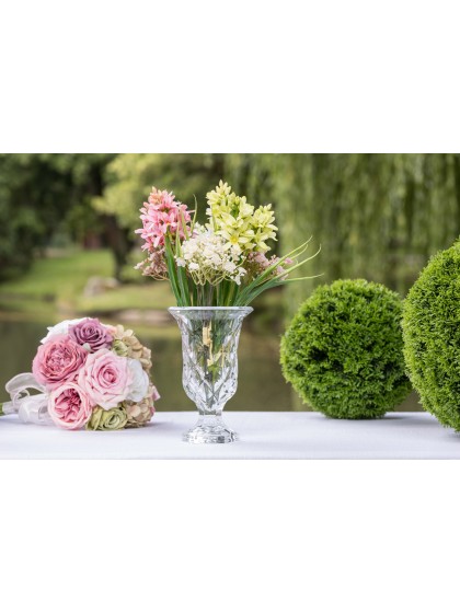 BOUQUET 6 TIGES GYPSOPHILES BLANCS DIA 12CM X 24CM