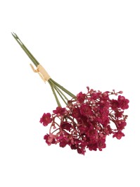 BOUQUET 6 TIGES GYPSOPHILES FRAMBOISE DIA 12CM X 24CM