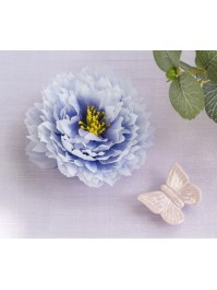 4 TETES PIVOINE LAVANDE DIA 9CM X 4CM