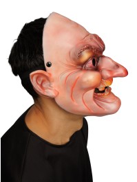 MASQUE MOUSSE SORCIER EFFRAYANT 24CM X 21CM X 28CM