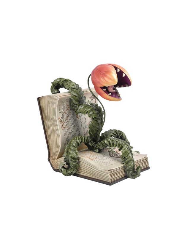 LIVRE RESINE PLANTE CARNIVORE 29CM X 25CM X 29CM