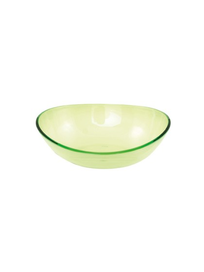 MINI SALADIER APERO COCKTAIL PS GRÜN LIME -0.6L 18.4CM X 13.9CM X 7.5CM