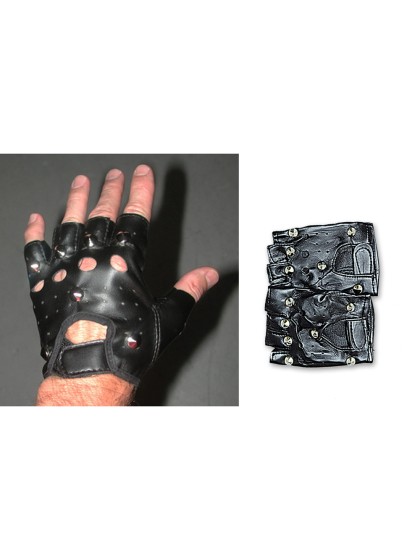 HANDSCHUHE FAUSTHANDSCHUHE PUNK Einheitsgröße