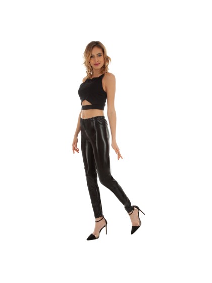 LEGGING NOIR BRILLANT L-XL