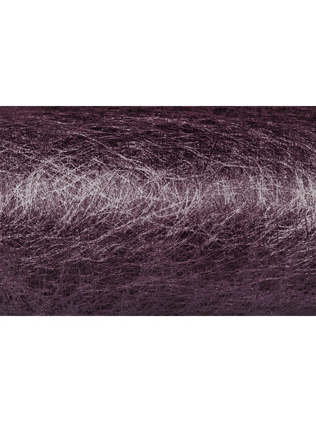 BAND DEKO BRILLANCE PFLAUME 10CM X 10M