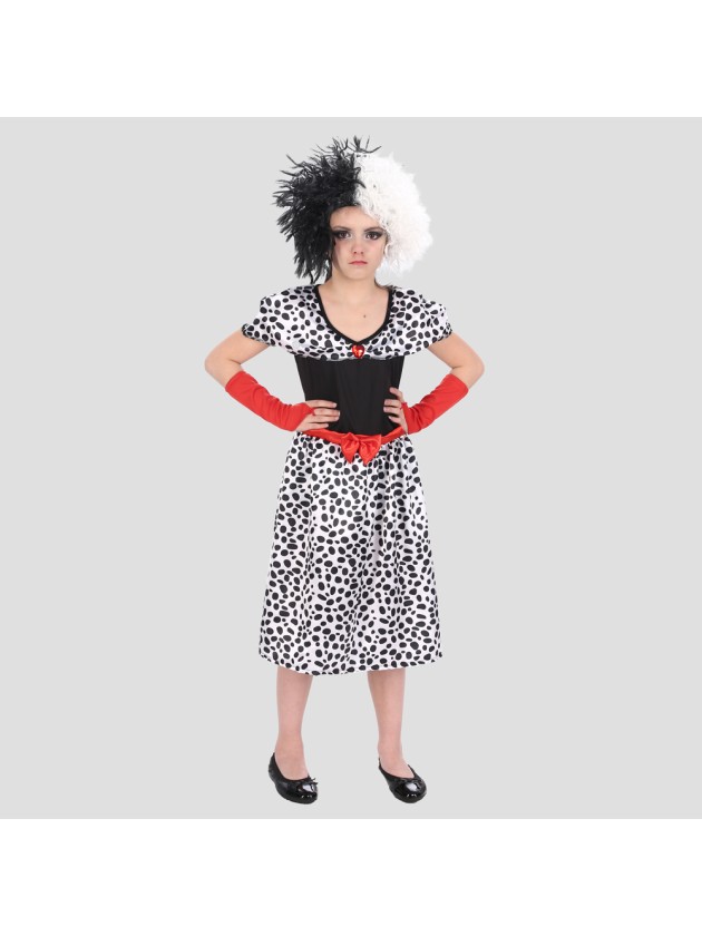 KLEID DALMATIA MÄDCHEN 2 TEILE 140CM